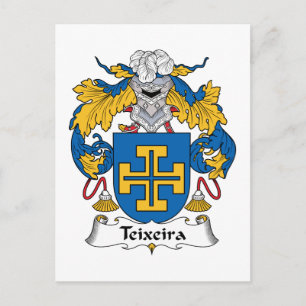 Teixeira Family Crest Briefkaart