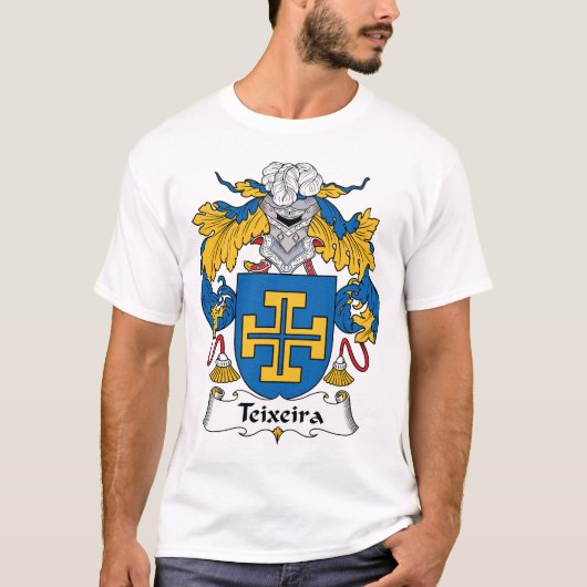Teixeira Family Crest T-shirt (Voorkant)