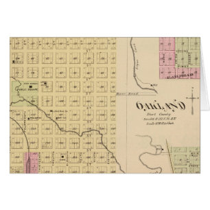 Tekamah, Oakland et Lyons, Nebraska