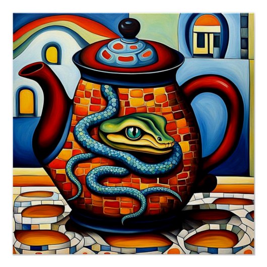 Tekanne Dyr 8 Perfect Poster (Voorkant)