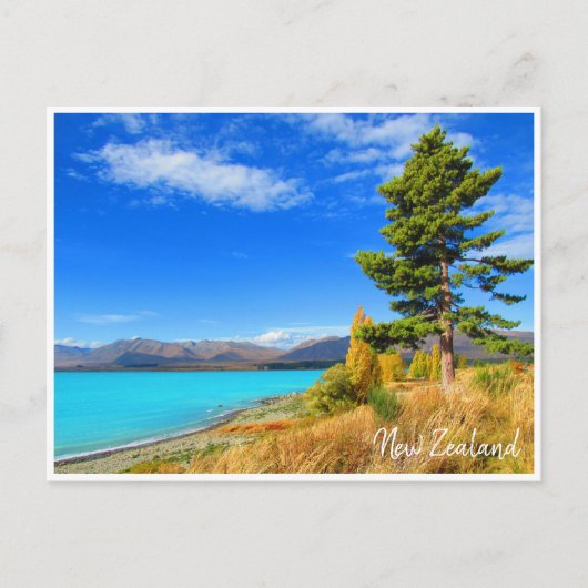 tekapo nieuw - zeeland briefkaart (Voorkant)