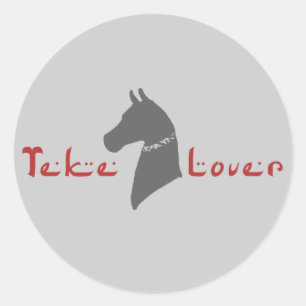 Teke Lover Ronde Sticker