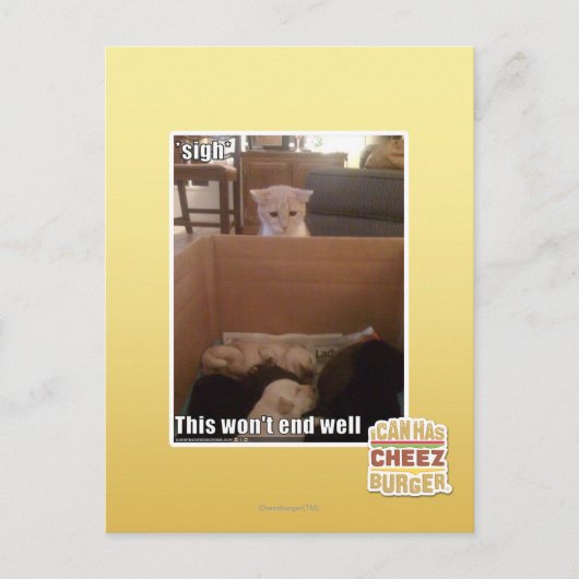 teken briefkaart (Voorkant)