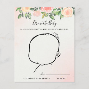 Teken de Baby Baby Shower Spel