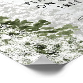 Teken een ornament kerstvakantie poster (Hoek)