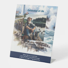 Teken het voetstuk van het gastenboek