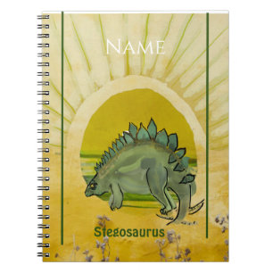 Teken je eigen Stegosaurus Notitieboek