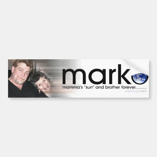 teken o bumpersticker (Voorkant)