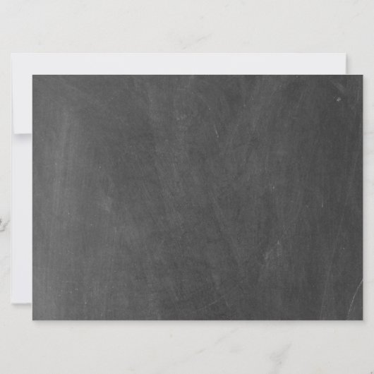 Teken onze gastenboek Trouwtafel Kaart (Achterkant)