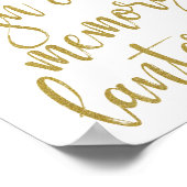 Teken onze Memory Lantern 8x10 Wedding Sign. Poster (Hoek)