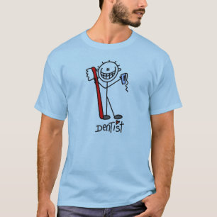 Teken op figuur Dentist T-shirt