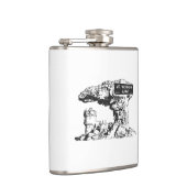 Teken van de top van Washington Heupfles (Rechts)