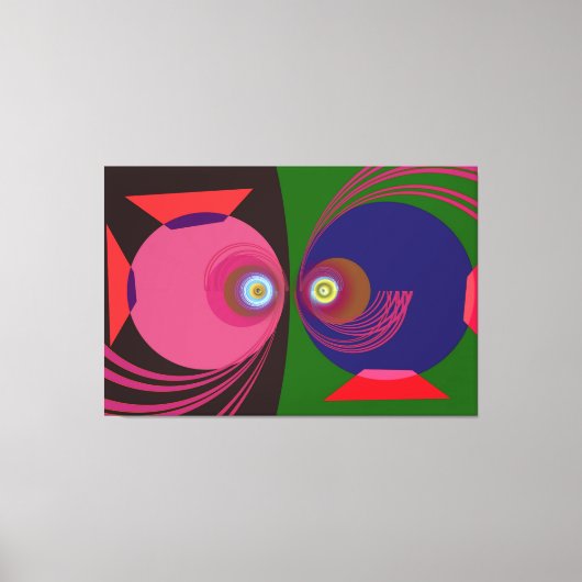 Teken van de Vissen Canvas Afdruk (Voorkant)