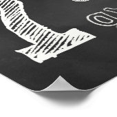 Teken van de zevende rang - Chalkboard Poster (Hoek)