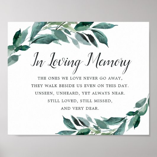 Teken van een overvloedige bruiloft in het teken v poster (Voorkant)