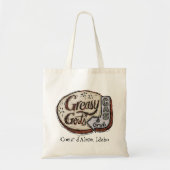 teken van Greasy Gert Tote Bag (Voorkant)