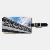 Teken van het treinstation van Moskou Bagagelabel (Voorkant horizontaal)