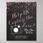 Teken van Label voor weddenschappen en twitteraars Poster (Voorkant)