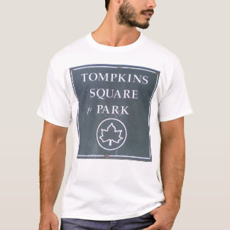 Teken van Tompkins Square Park New York City T-shirt