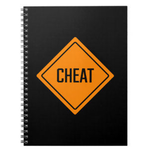 Teken van vals woord Spiraal Notitieboek