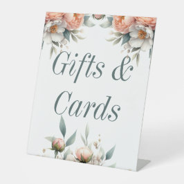 Teken voor cadeautjes en Kaarten Reclamebord Met Voetstuk