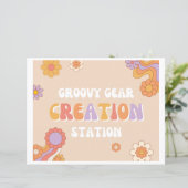 Teken voor Groovy Gear Creation Station | Groovy P (Staand voorkant)