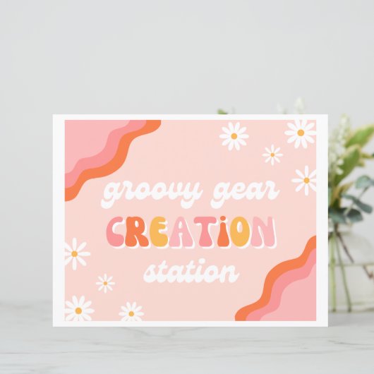 Teken voor Groovy Gear Creation Station | Groovy P (Staand voorkant)