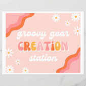 Teken voor Groovy Gear Creation Station | Groovy P (Voorkant)