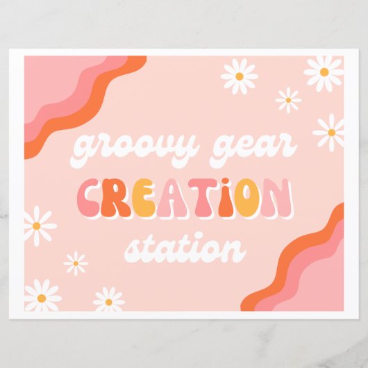 Teken voor Groovy Gear Creation Station | Groovy P (Voorkant)