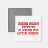 Teken wat ballen magneet (Voorkant / Achterkant)