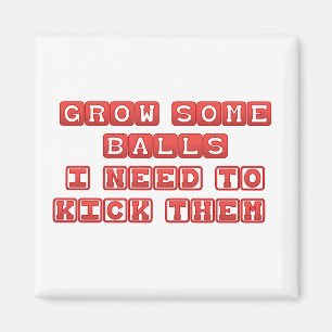 Teken wat ballen magneet