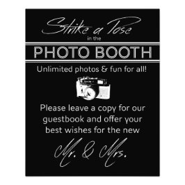 Teken zwart af op een foto-opstartpagina foto afdruk