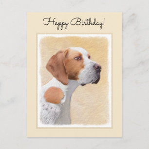 Tekenaanwijzer - Kute Original Dog Art Briefkaart