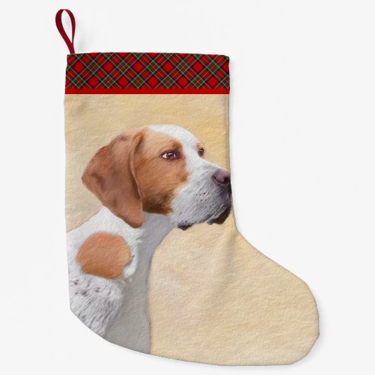 Tekenaanwijzer - Kute Original Dog Art Kleine Kerstsok (Voorkant)