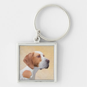 Tekenaanwijzer - Kute Original Dog Art Sleutelhanger