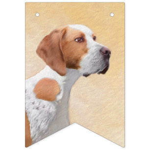 Tekenaanwijzer - Kute Original Dog Art Vlaggetjes