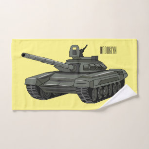 Tekenafbeelding cartoon bad handdoek