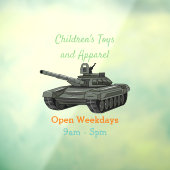 Tekenafbeelding cartoon raamsticker (Vel 3)