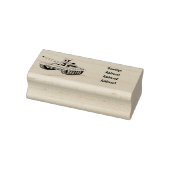 Tekenafbeelding cartoon rubberstempel (Stempel)