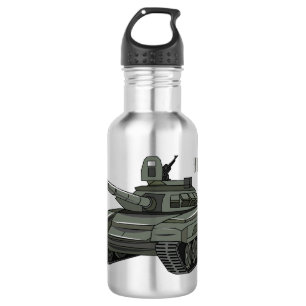 Tekenafbeelding cartoon waterfles