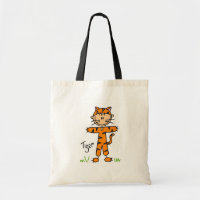 Tekenafbeelding in Tiger Suit Bag
