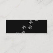 Tekenafdrukken (2) mini visitekaartje (Achterkant)