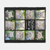 Tekenafdrukken op mijn aangepaste hoofdtelefooncen fleece deken (Voorkant (Horizontaal))