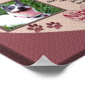 Tekenafdrukken op mijn hartstikke hond poster (Hoek)