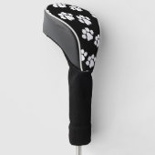 Tekenafdrukken voor voetbeschermers golfheadcover (Schuin)