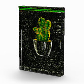 Tekencactus Fotoblokken (Rechts)
