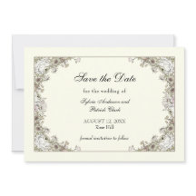 Tekenen bloemen ivoor romantische bruiloft