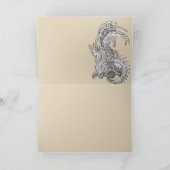 Tekenen Kunstnieuwe stijl~wenskaart Kaart (Binnen)