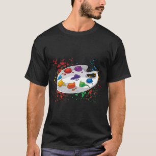 Tekenen Schilderen Art Paint Palette Painter Sketc T-shirt