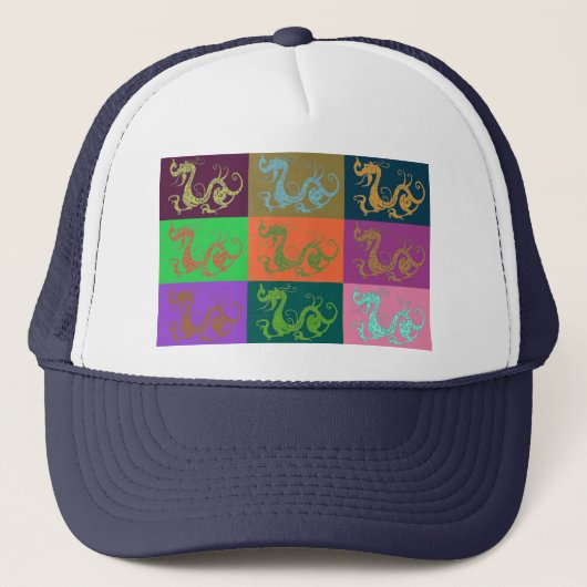 Tekenen Trucker Pet (Voorkant)